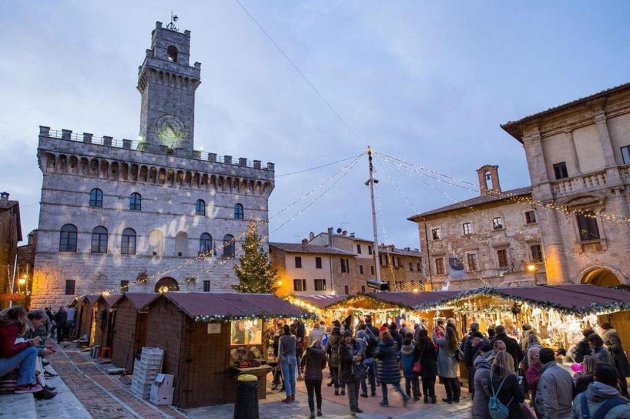 Il Loggione,Montepulciano Esperienza Toscana, 150 Mt Da Piazza Grande Eksteriør billede