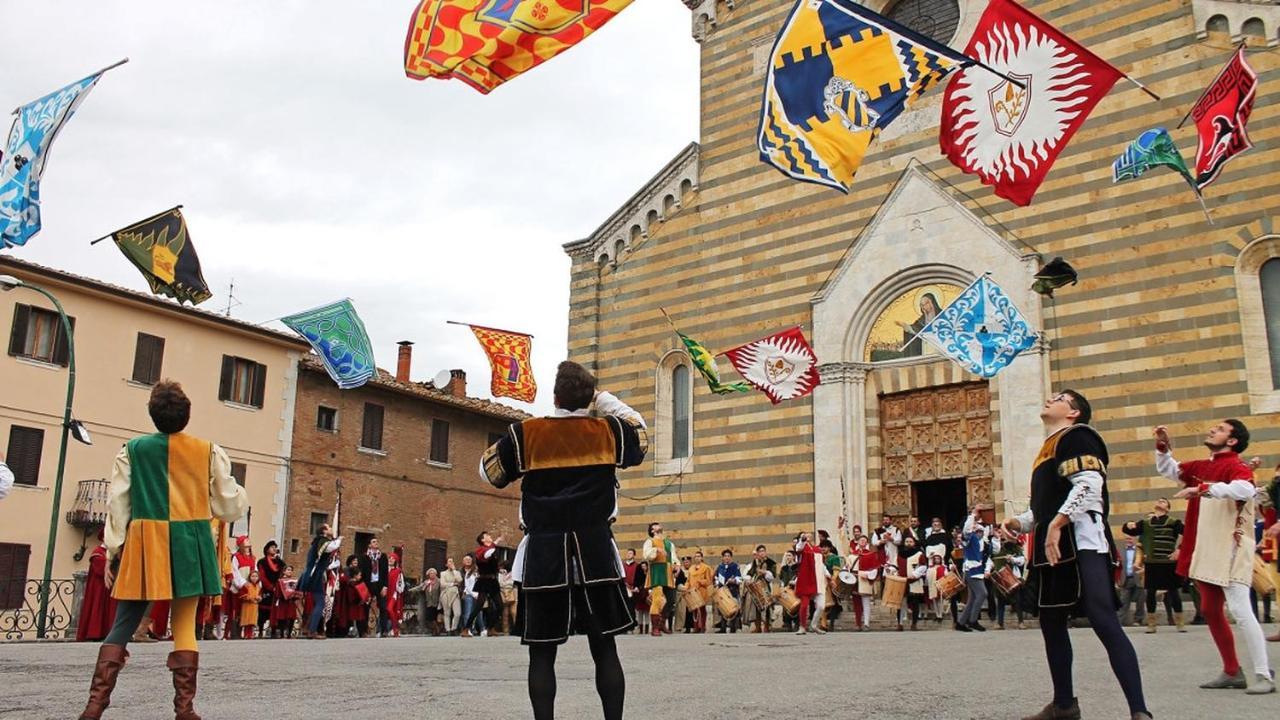 Il Loggione,Montepulciano Esperienza Toscana, 150 Mt Da Piazza Grande Eksteriør billede
